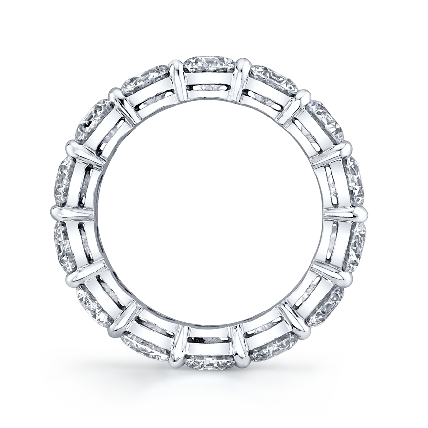 Round Diamond Eternity Band