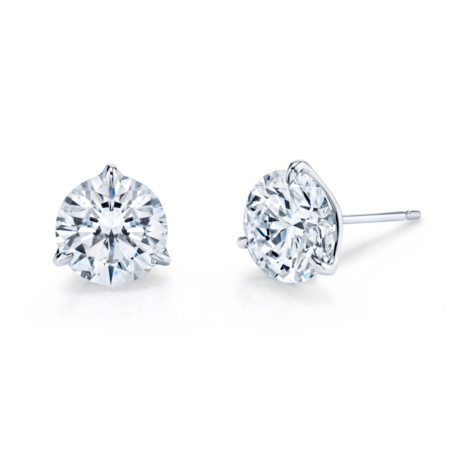 Signature Round Diamond Studs