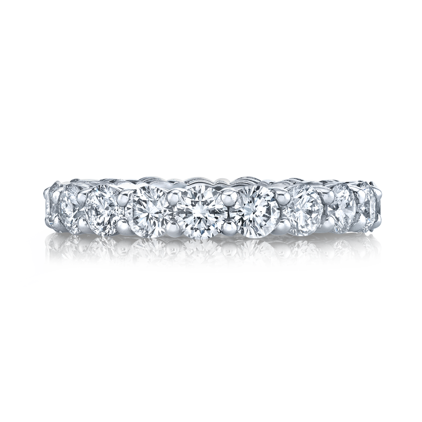 Round Diamond Eternity Band