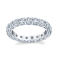 Round Diamond Eternity Band