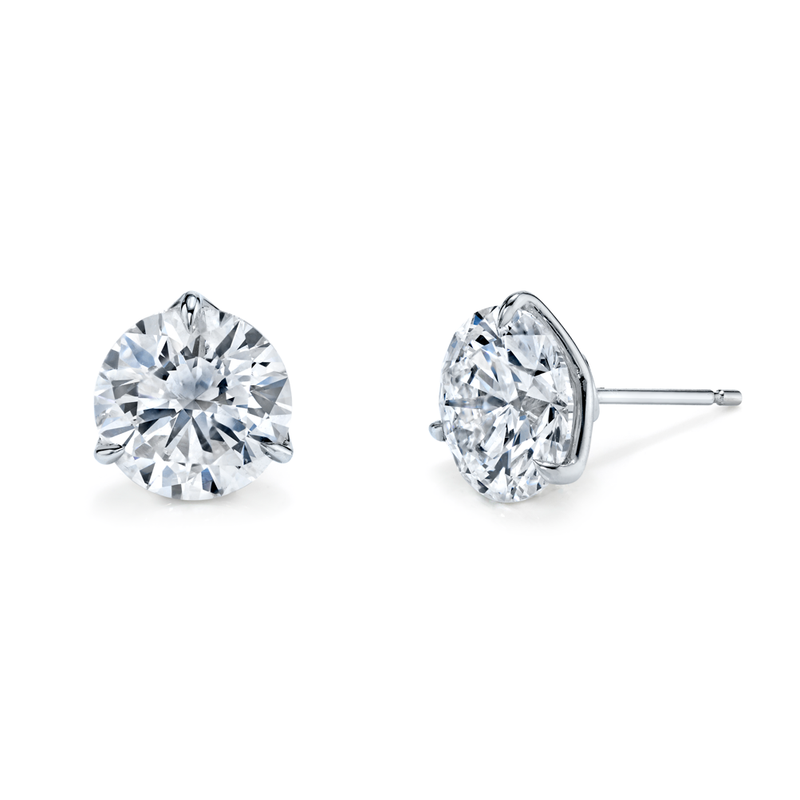 Signature Round Diamond Studs