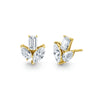 Multi Fancy Shape Diamond Stud Earrings