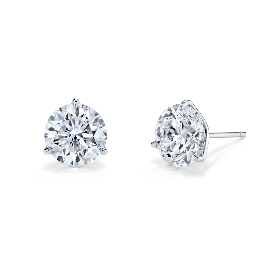 Signature Round Diamond Studs