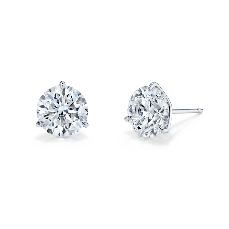 Signature Round Diamond Studs