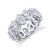 Oval Diamond Eternity Band