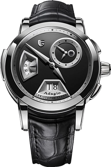 Christophe Claret Adagio 18K White Gold Men's Watch
