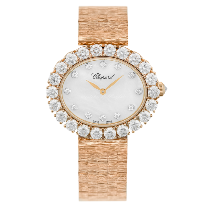 Chopard L'Heure Du Diamant 18K Rose Gold & Diamonds Lady's Watch