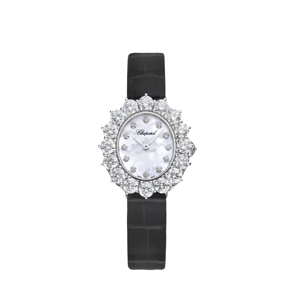 Chopard L'Heure Du Diamant 18k White Gold & Diamonds Lady's Watch