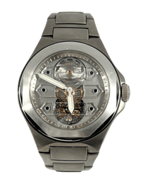 Girard Perregaux Laureato Triple Bridge Tourbillon Titanium Men's Watch