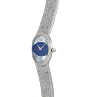 White Gold 'Mother Of Pearl & Lapis Lazuli' Dress Watch