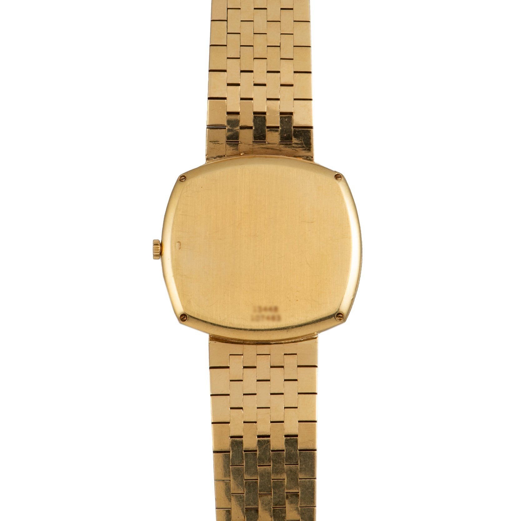Yellow Gold 'Hobnail' Dress Watch