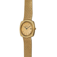 Yellow Gold 'Hobnail' Dress Watch