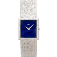 White Gold 'Lapis Lazuli' Dress Watch