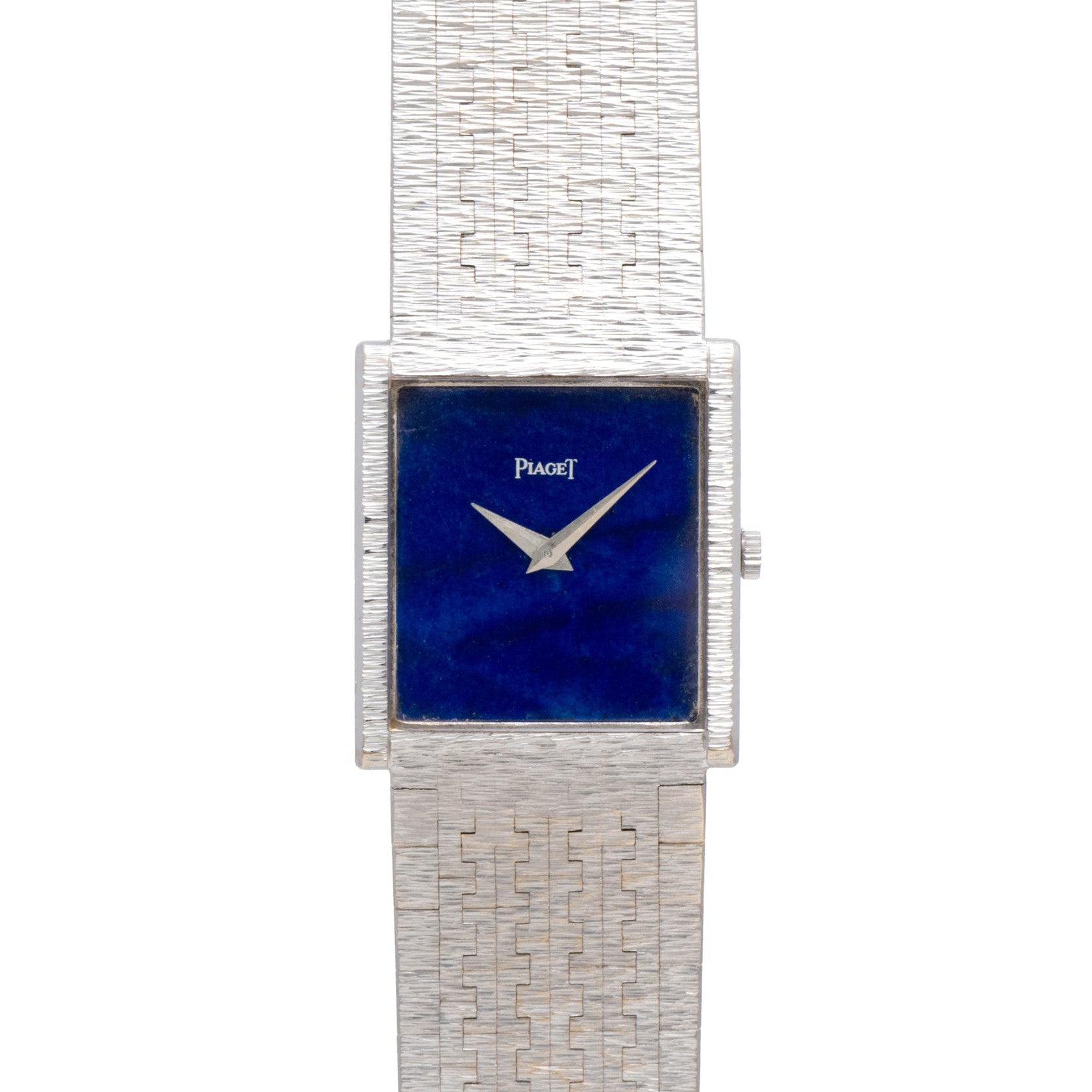 White Gold 'Lapis Lazuli' Dress Watch
