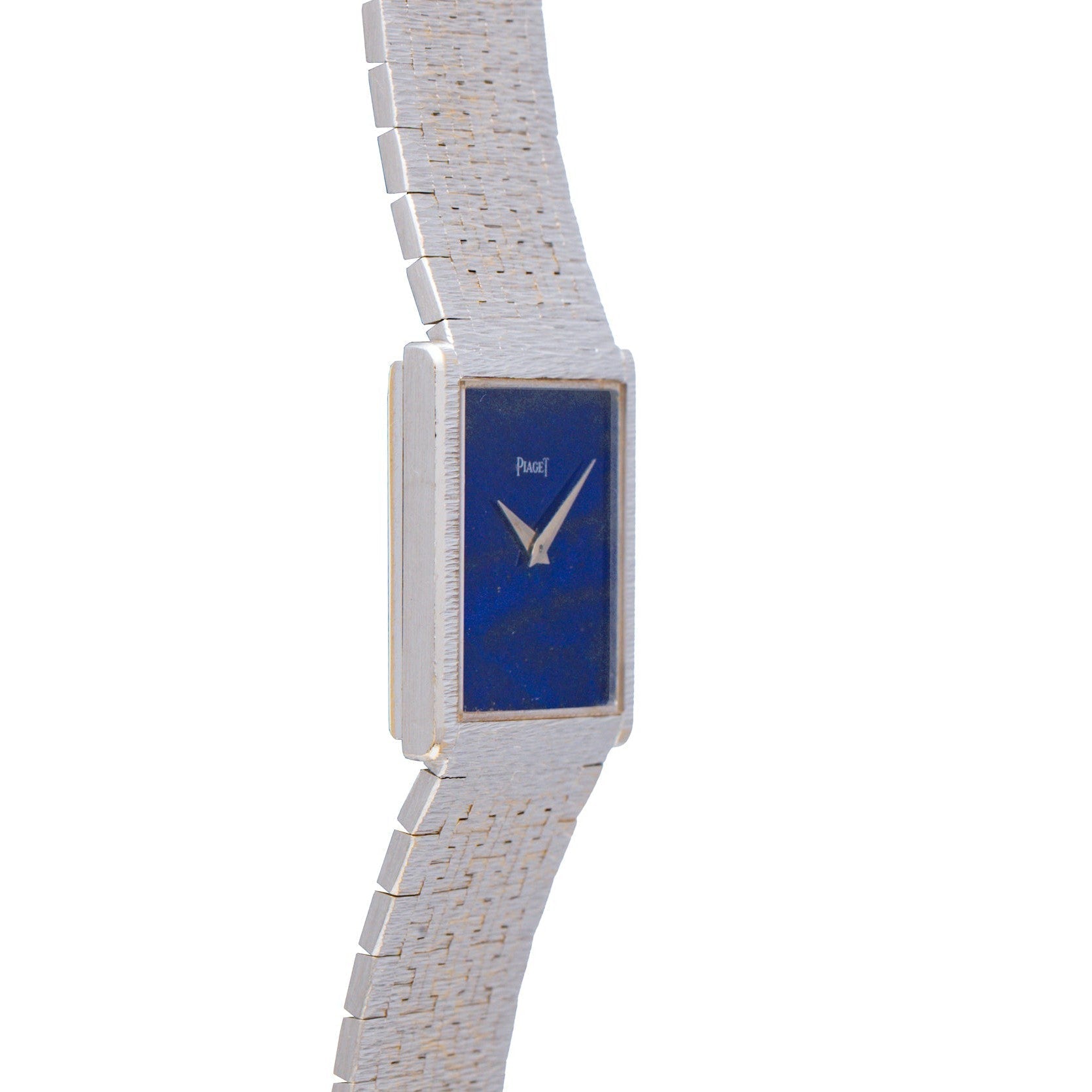 White Gold 'Lapis Lazuli' Dress Watch