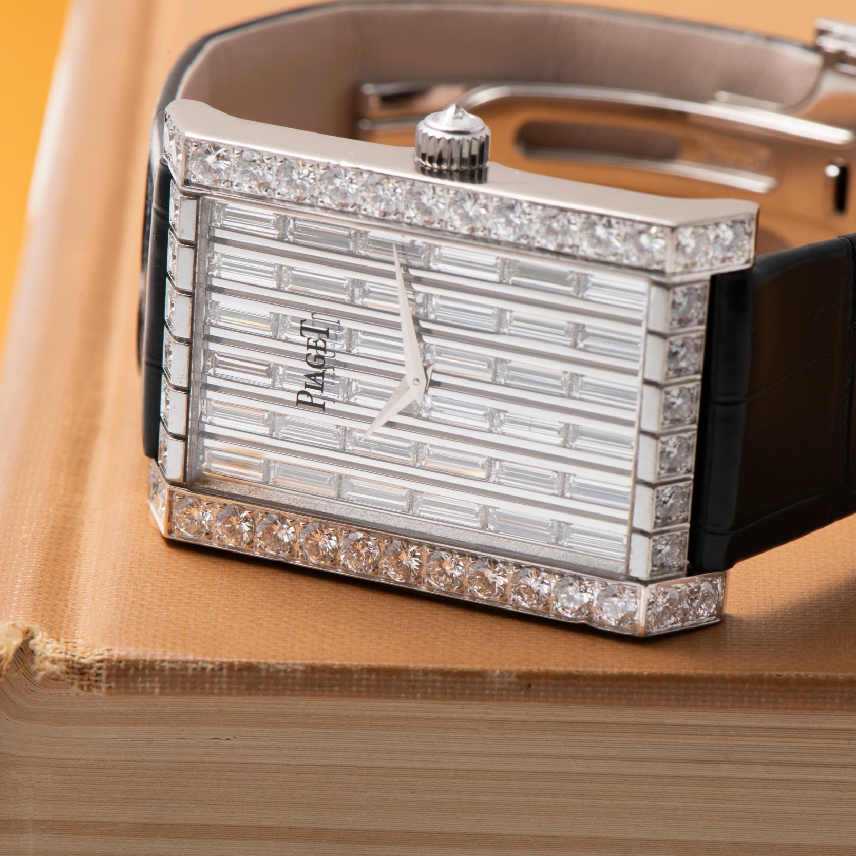 Limelight 'Baguette' Diamond Dress Watch