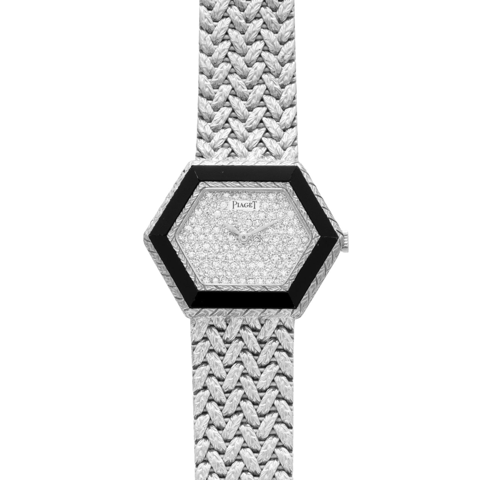 Hexagonal Diamond Dress Watch
