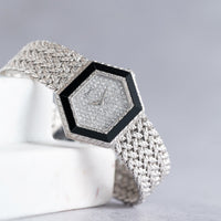 Hexagonal Diamond Dress Watch