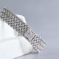 Hexagonal Diamond Dress Watch