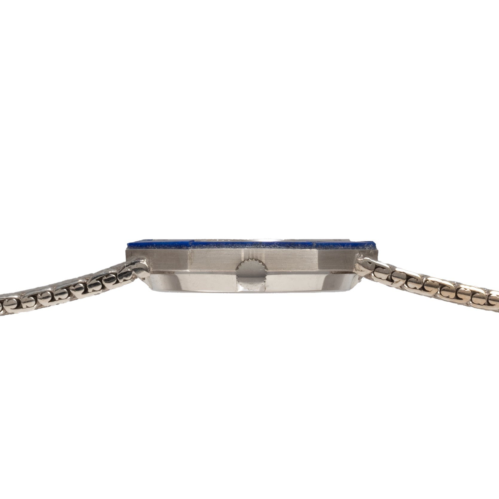 Lapis Lazuli' White Gold Dress Watch