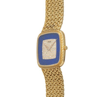 Pave 'Lapis Lazuli' Dress Watch