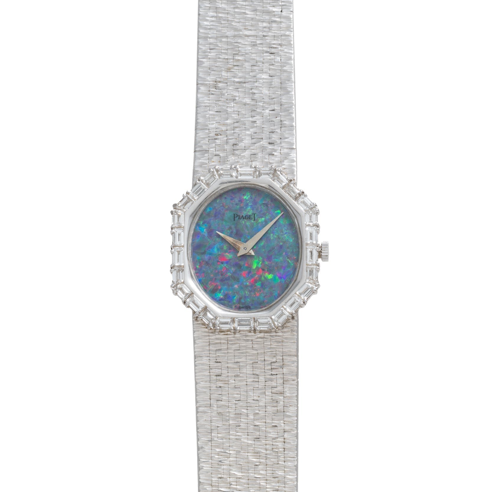 Opal' White Gold Dress Watch