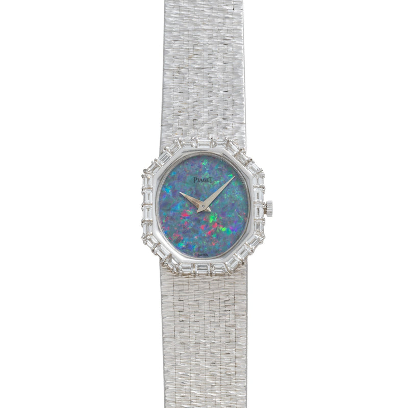 Opal' White Gold Dress Watch