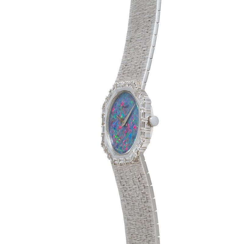 Opal' White Gold Dress Watch