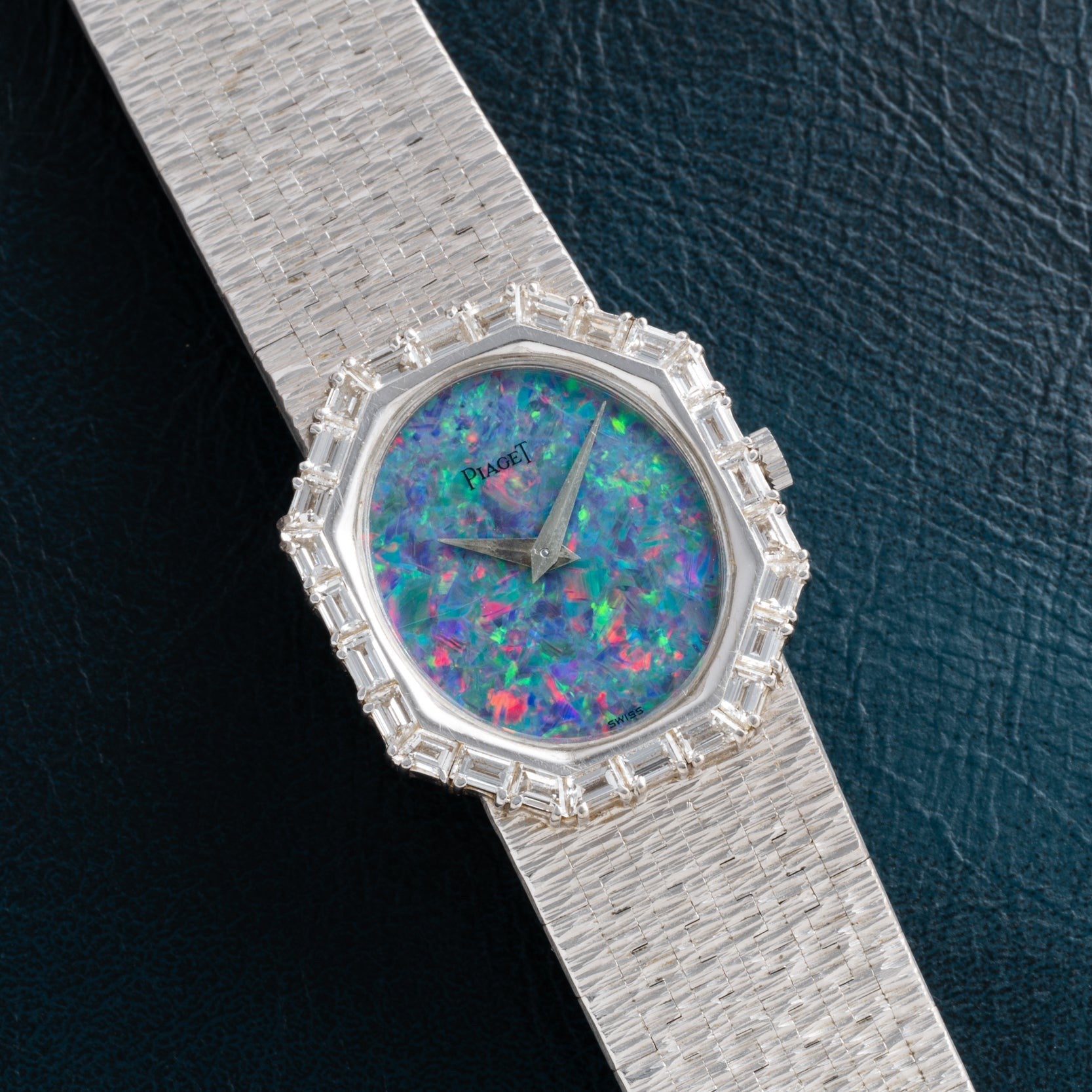 Opal' White Gold Dress Watch
