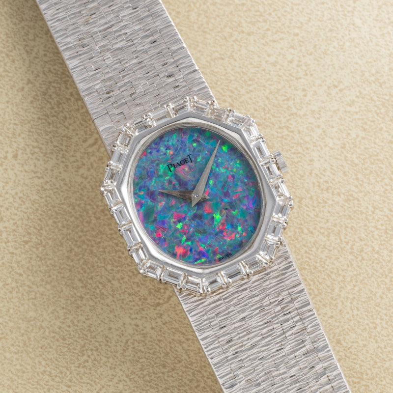 Opal' White Gold Dress Watch