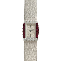 Ruby and Diamond Dress Watch