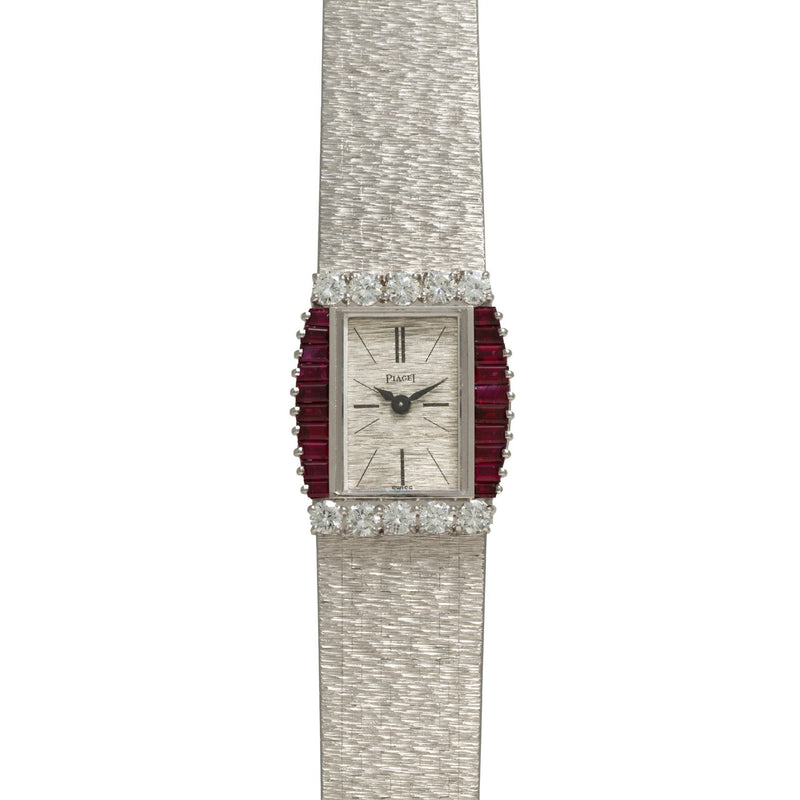 Ruby and Diamond Dress Watch