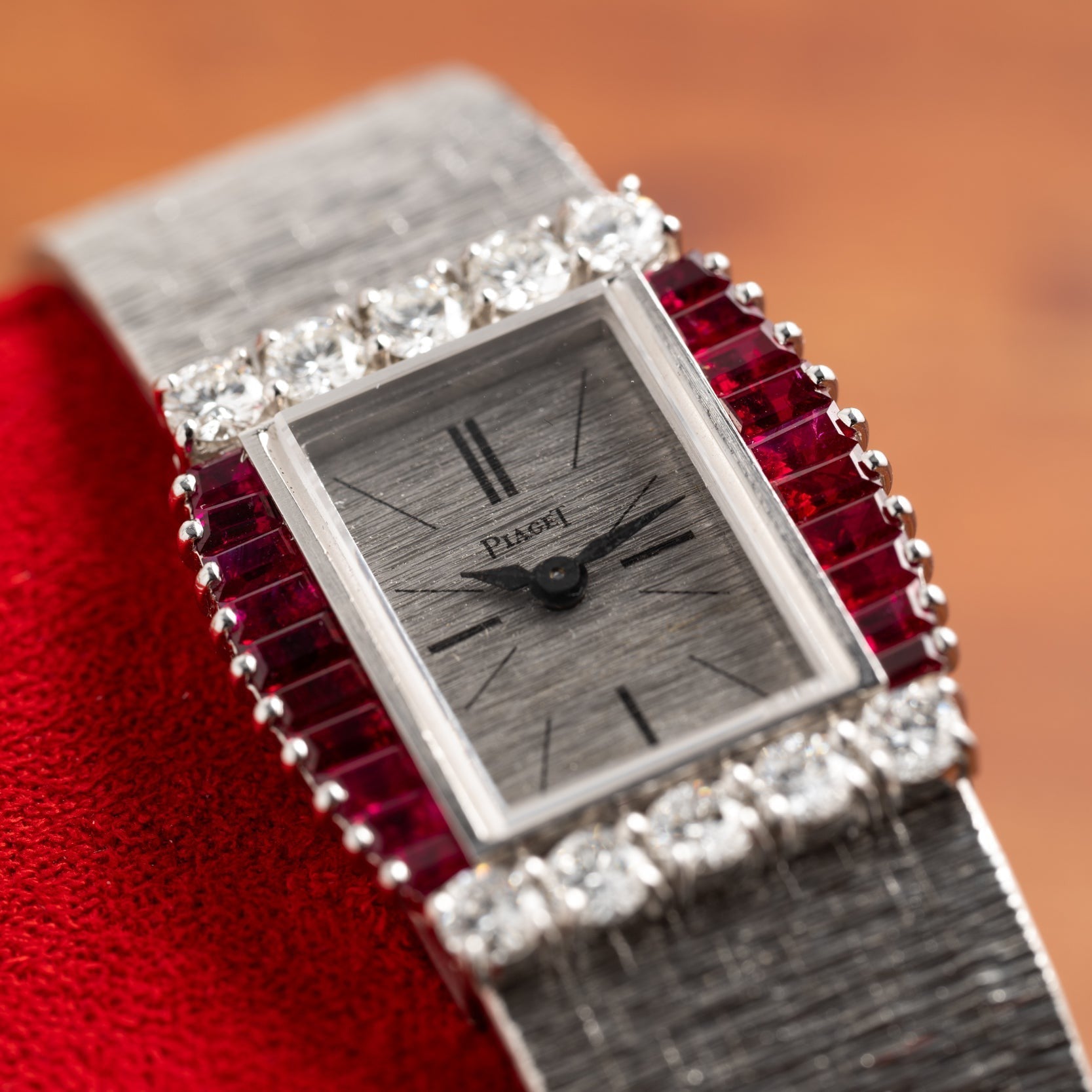 Ruby and Diamond Dress Watch