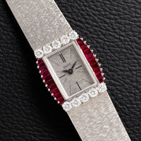 Ruby and Diamond Dress Watch
