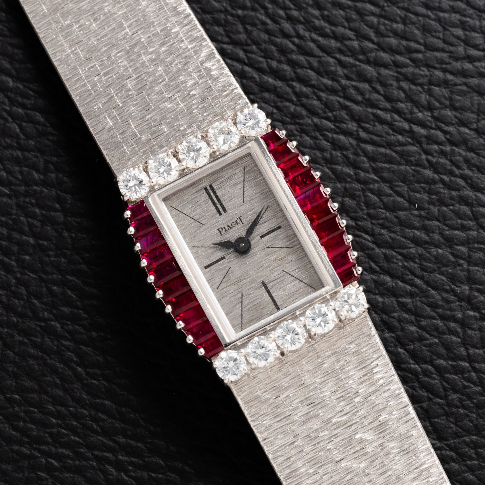 Ruby and Diamond Dress Watch