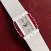 Ruby and Diamond Dress Watch