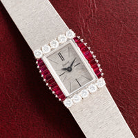Ruby and Diamond Dress Watch