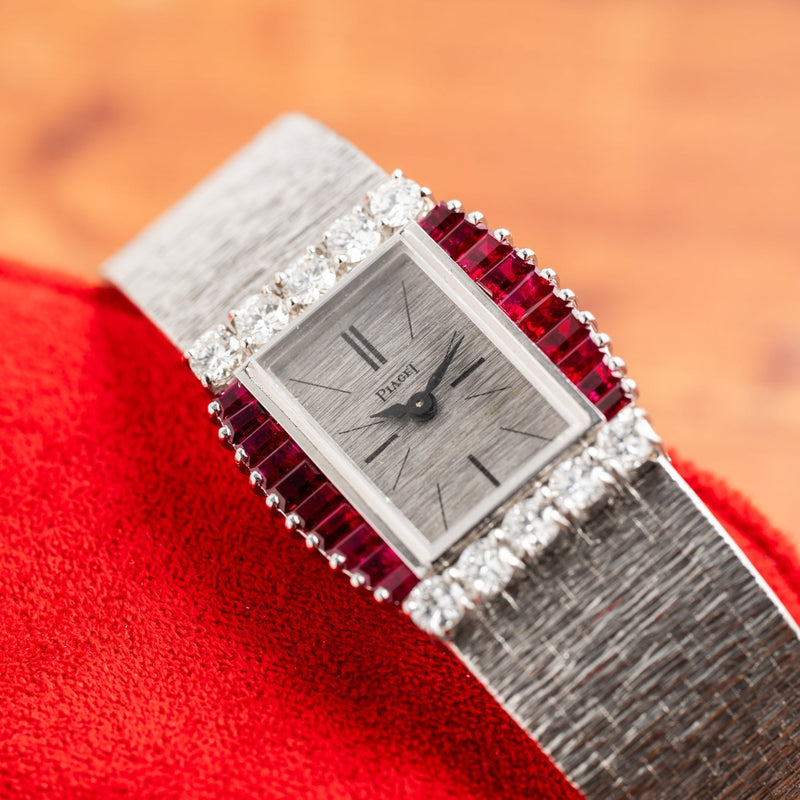 Ruby and Diamond Dress Watch