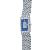 Tradition 'Lapis Lazuli' Diamond Dress Watch
