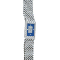 Tradition 'Lapis Lazuli' Diamond Dress Watch