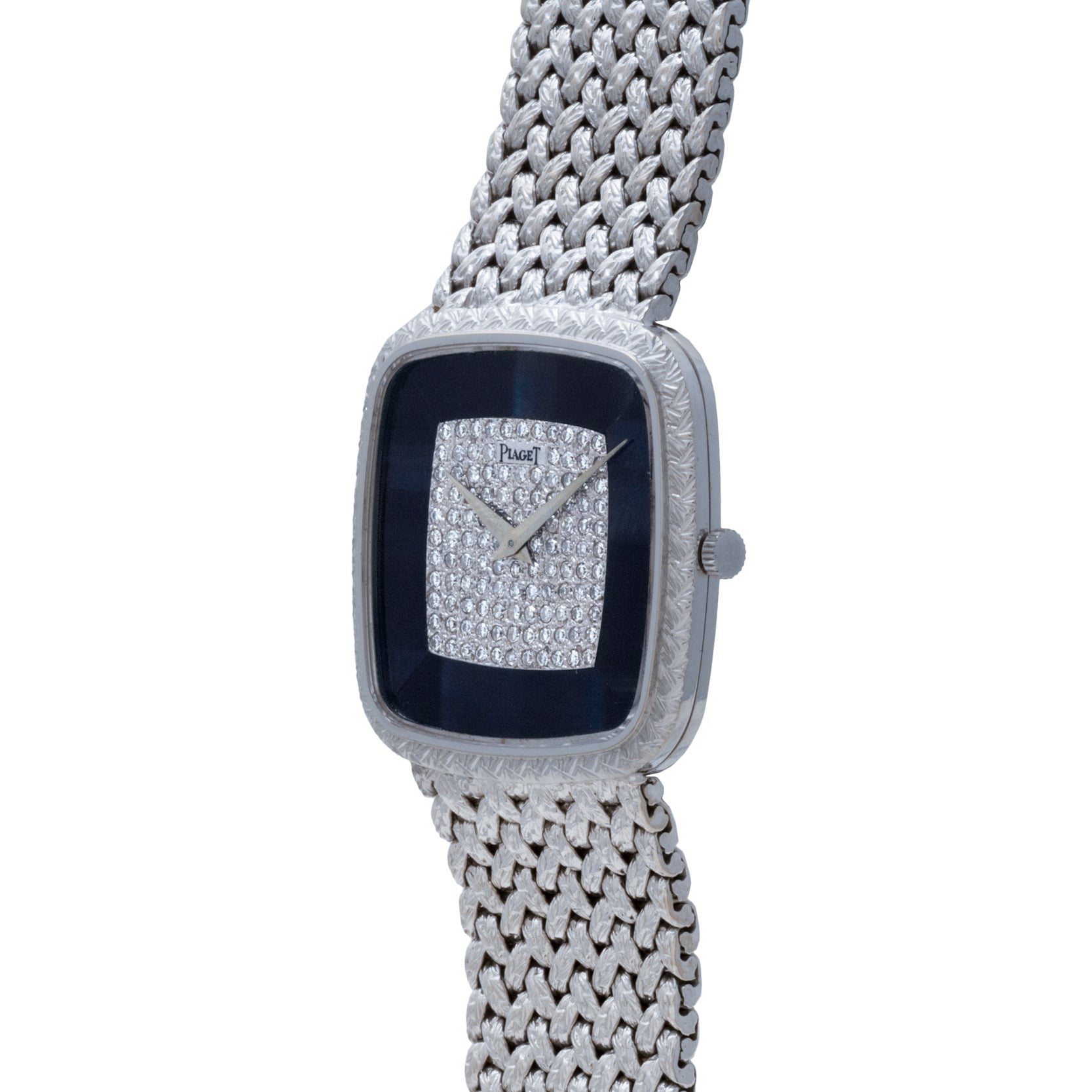 Hawk Eye' White Gold Dress Watch