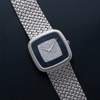 Hawk Eye' White Gold Dress Watch