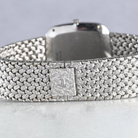 Hawk Eye' White Gold Dress Watch