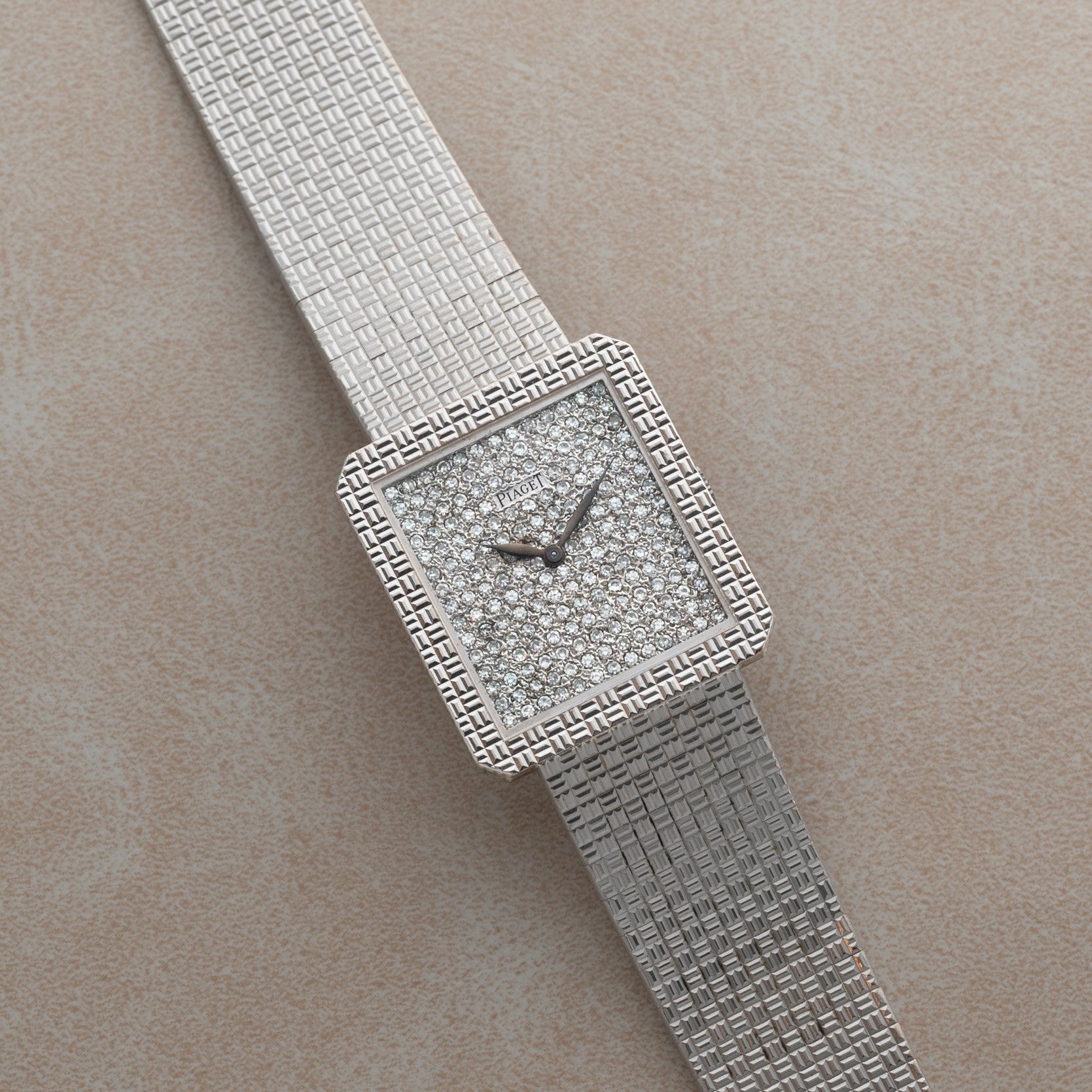 Brick' Diamond Dress Watch