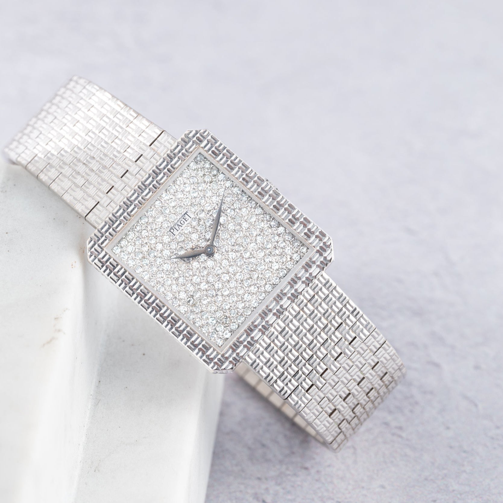 Brick' Diamond Dress Watch