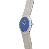 White Gold 'Lapis Lazuli' Dress Watch