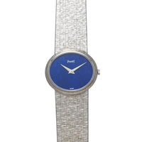 White Gold 'Lapis Lazuli' Dress Watch