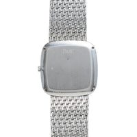 Onyx Dial White Gold Dress Watch