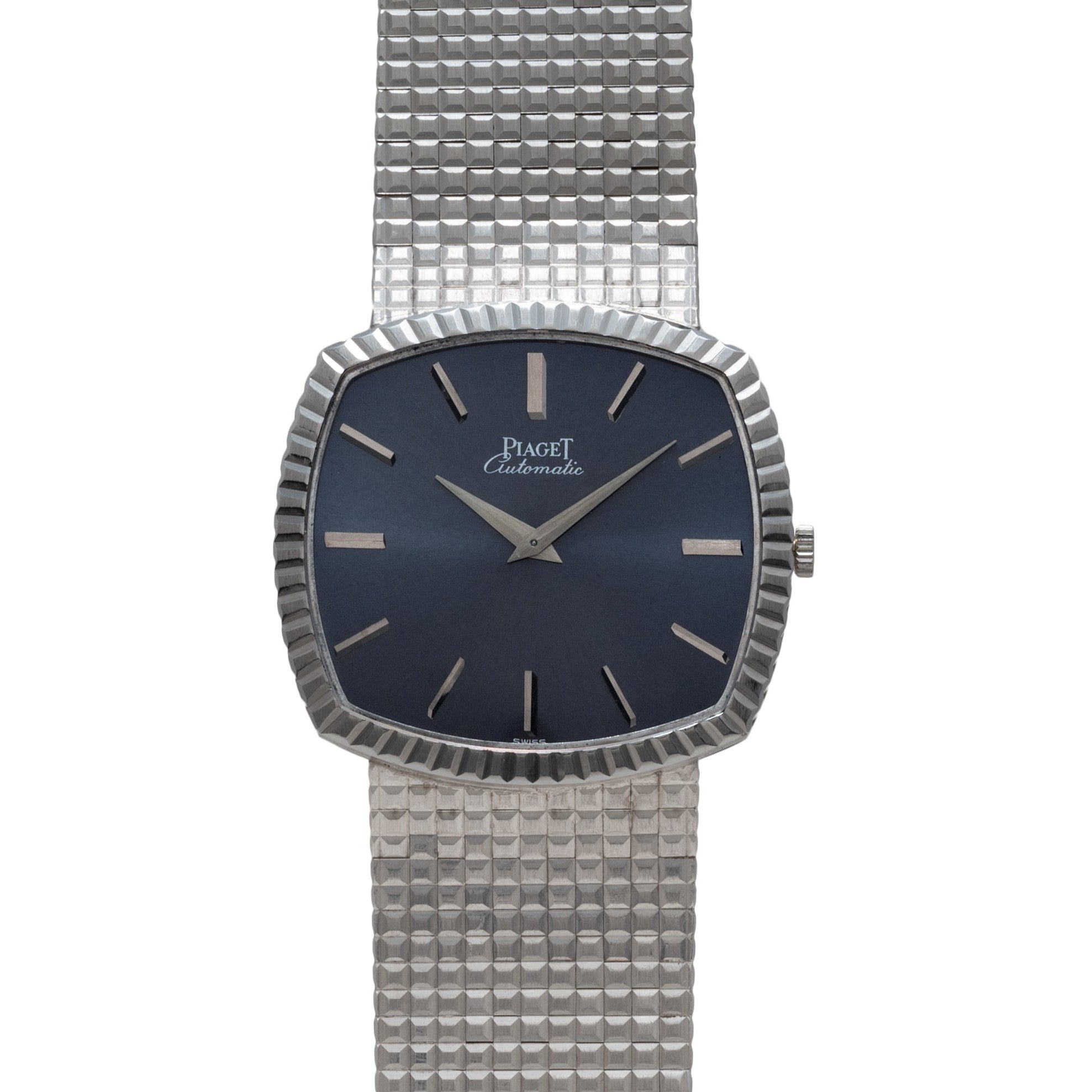 Sqound' White Gold Dress Watch