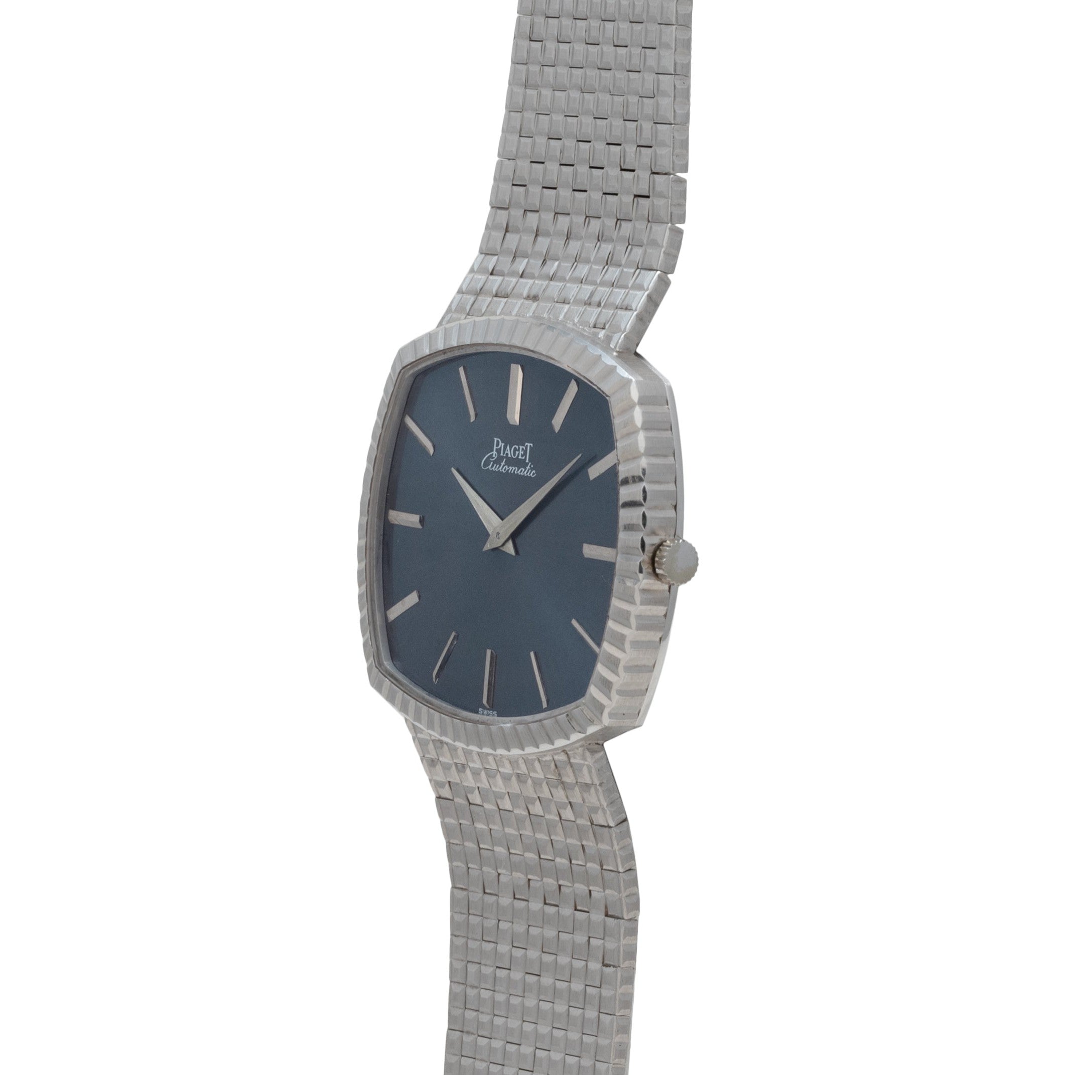 Sqound' White Gold Dress Watch